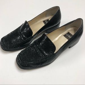Scaled Leather Loafer